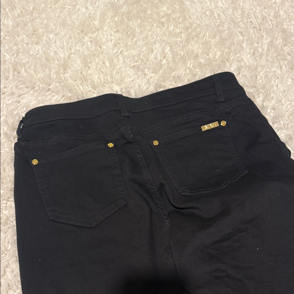 IMAN Women’s Black Straight-Leg Pants - Picture 3 of 3